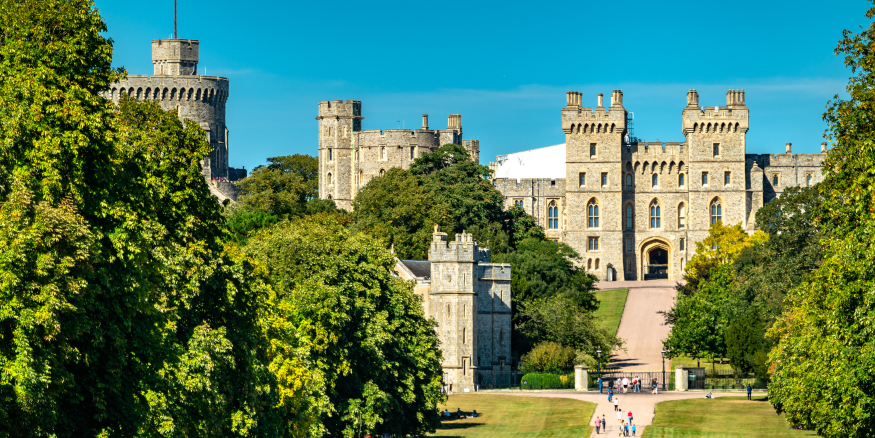 Photo of the Windsor Castle in Berkshire.